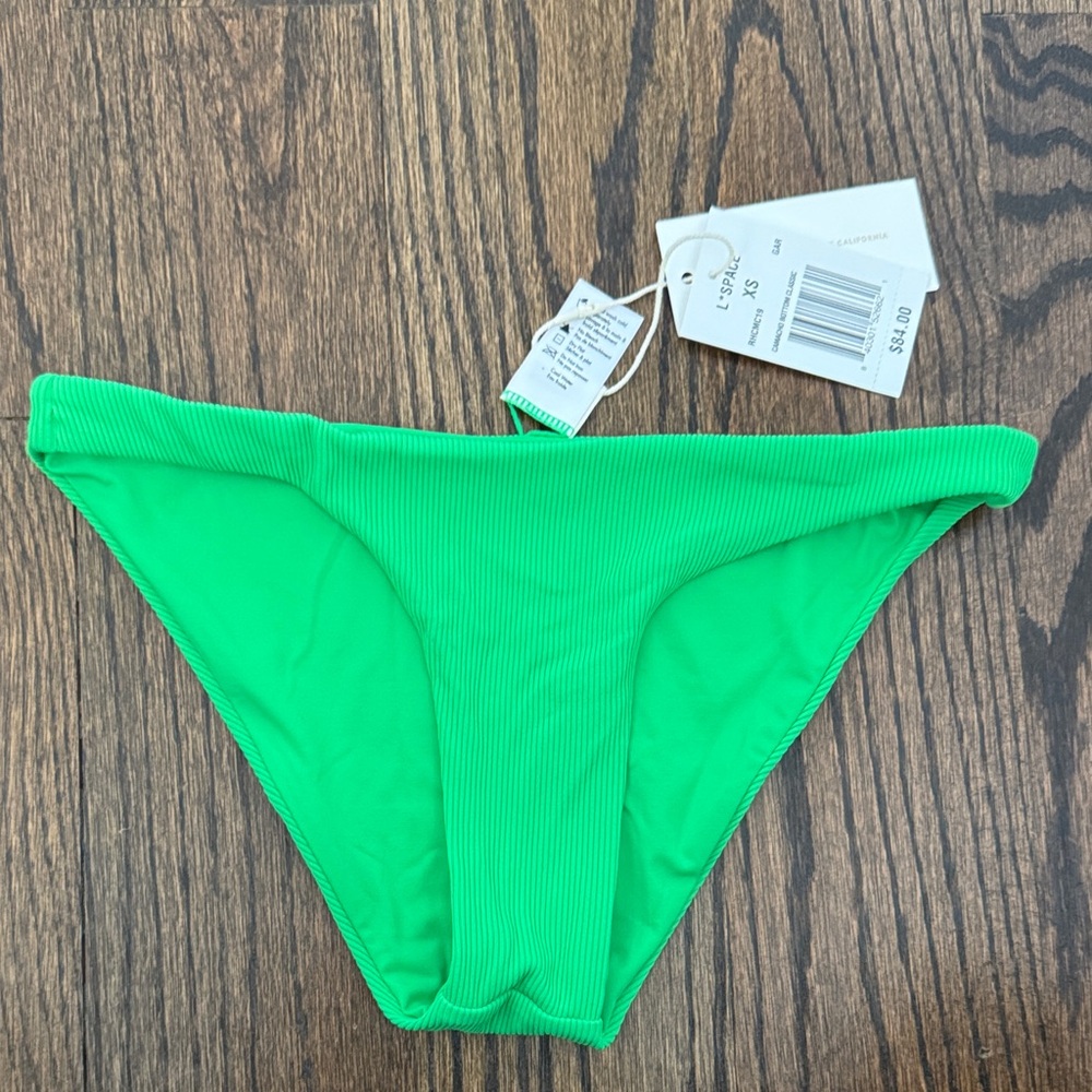 L*Space Neon Green Bikini Bottom